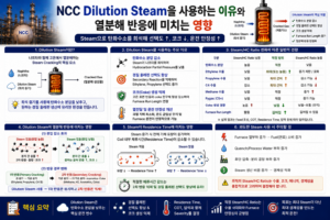 NCC Dilution Steam을 사용하는 이유와 열분해 반응에 미치는 영향 5 NCC Dilution Steam을 사용하는 이유와 열분해 반응에 미치는 영향 쎔네일