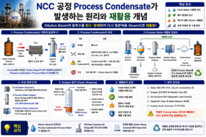 NCC 공정 Process Condensate가 발생하는 원리와 재활용 개념 3 NCC 공정 Process Condensate가 발생하는 원리와 재활용 개념 쎔네일